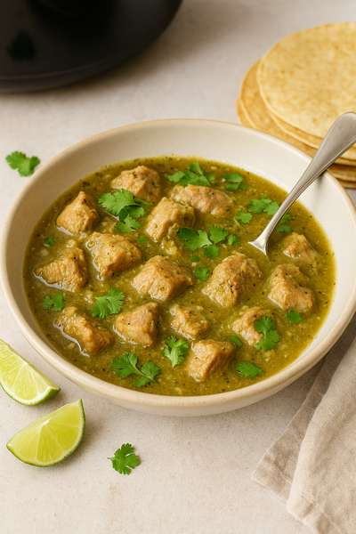 Slow Cooker Pork Chile Verde