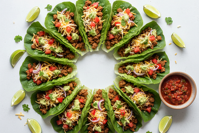 Taco Lettuce Wraps