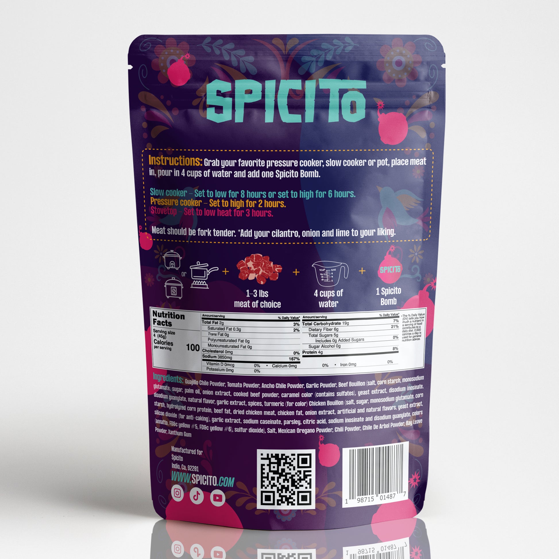Birria Tacos Made Easy with Spicito Seasoning Bombs